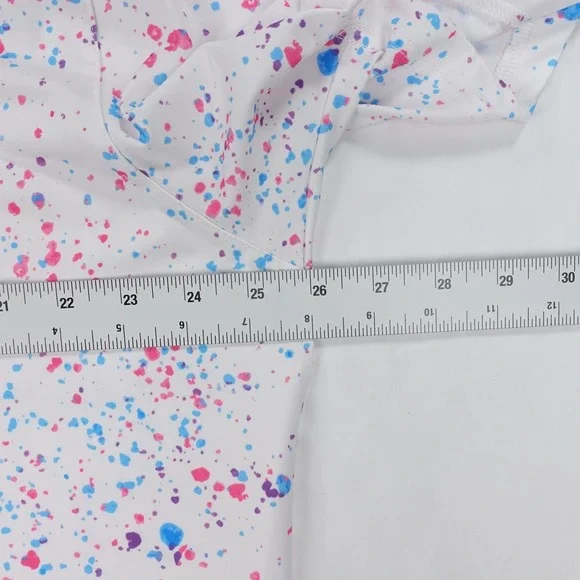 Shank It Golf Polo Men's 2XL XXL Paint Splatter Performance Stretch - Picture 8 of 16